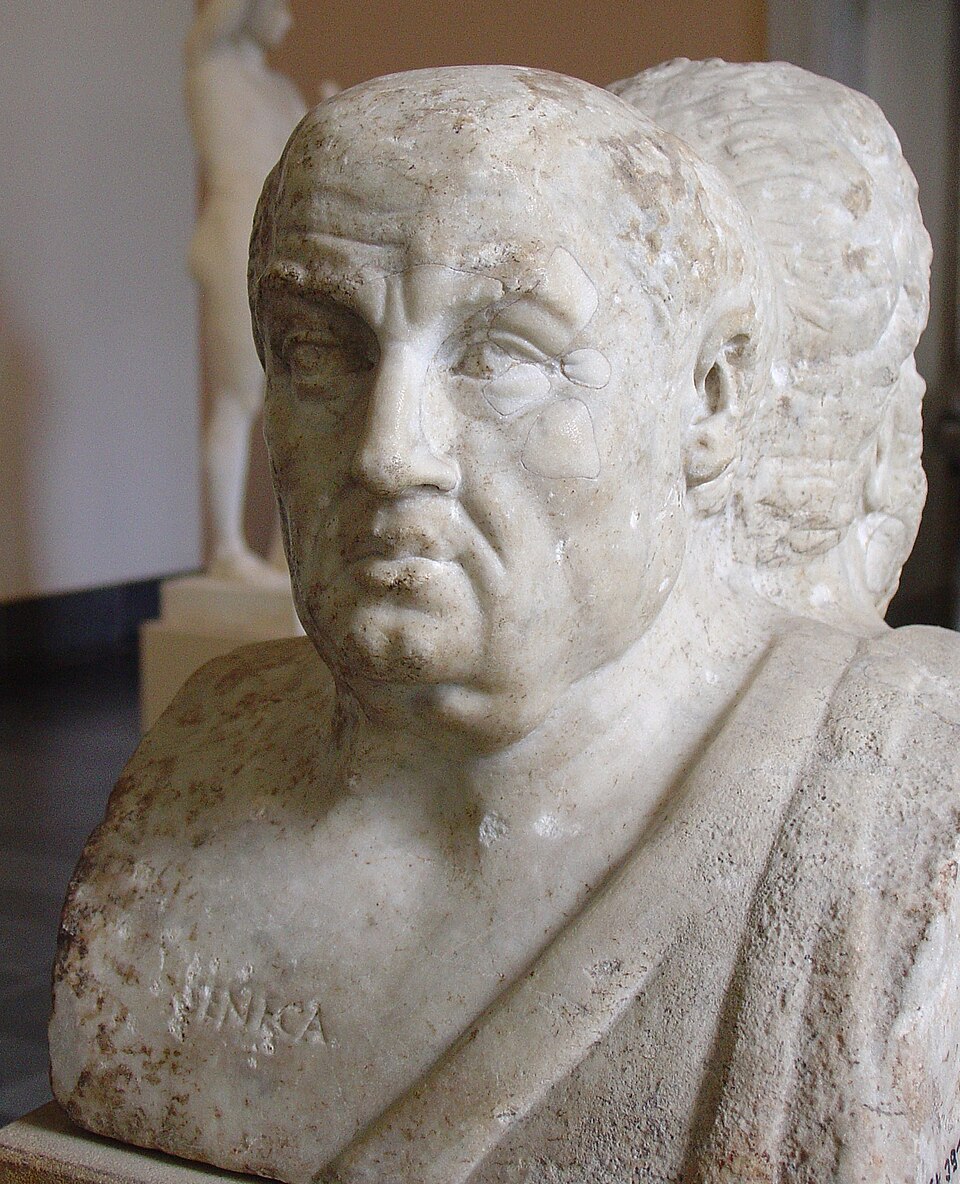 Portrait of seneca